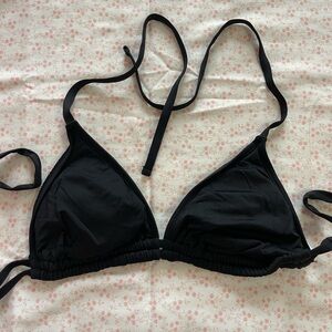 Black Triangle Bikini Top